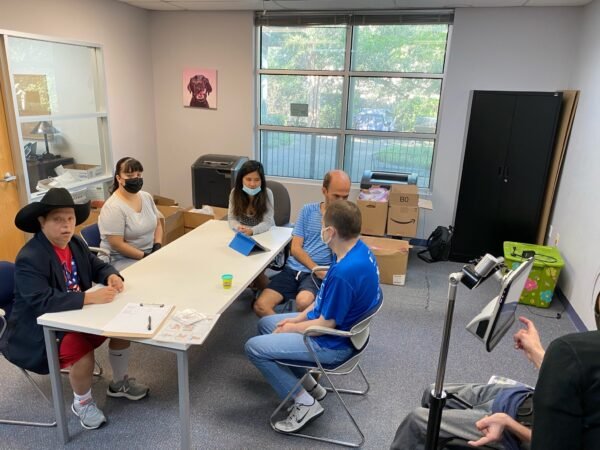 Counseling Therapist with Clients at Building Bridges Through Communication Clinic in Frisco TX