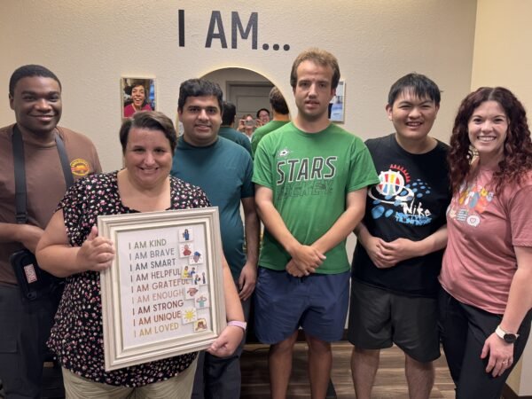 Building Bridges Through Communication Social Skills Class group picture in Frisco TX